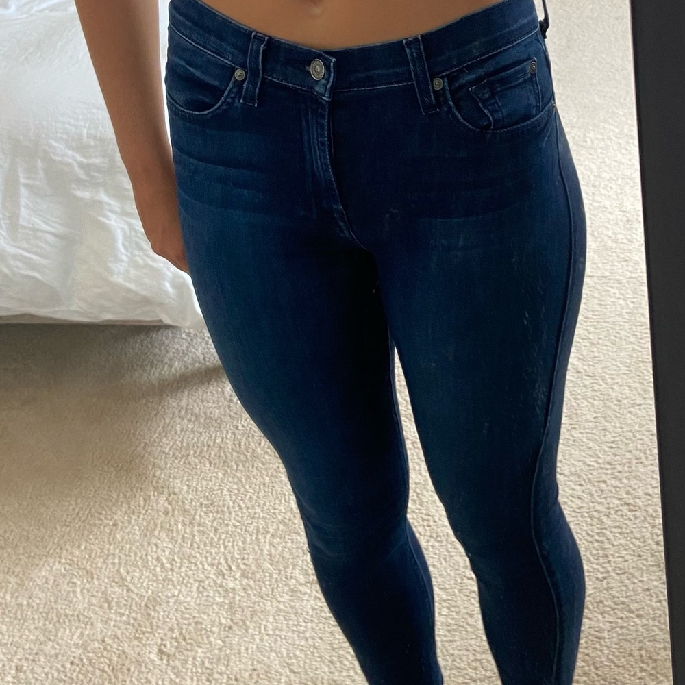 7 For All Mankind High Waist Ankle Jeans